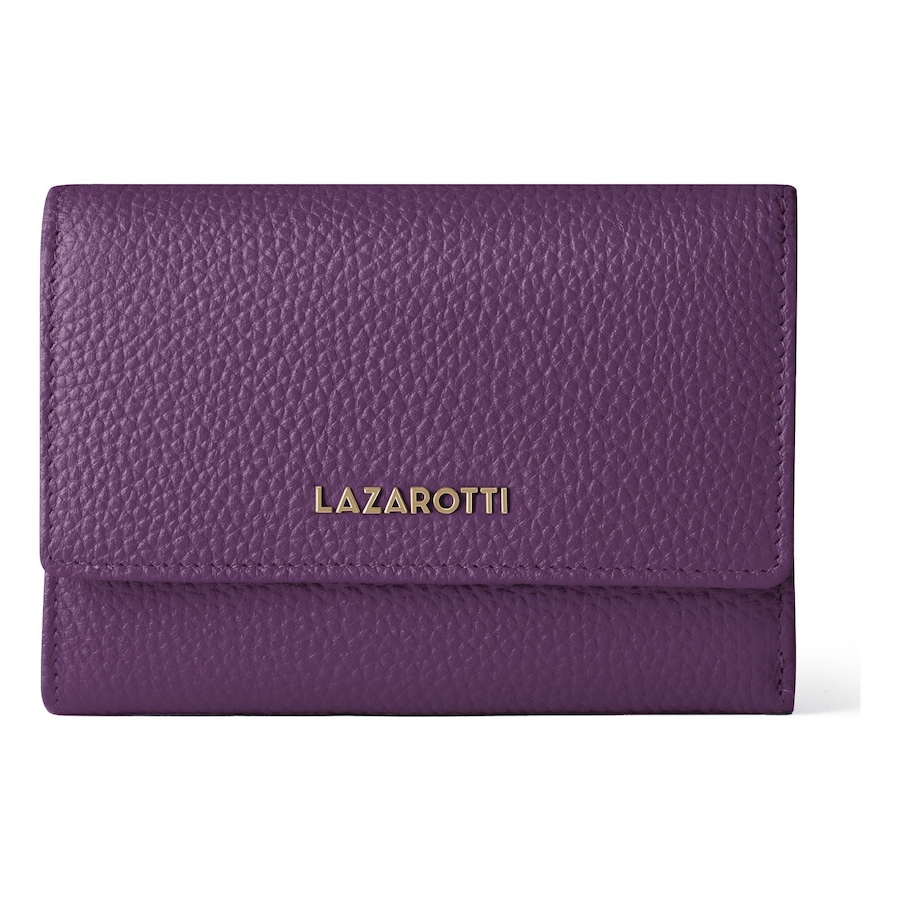 Lazarotti Bologna Leather Damengeldbörse purple Blau Damen