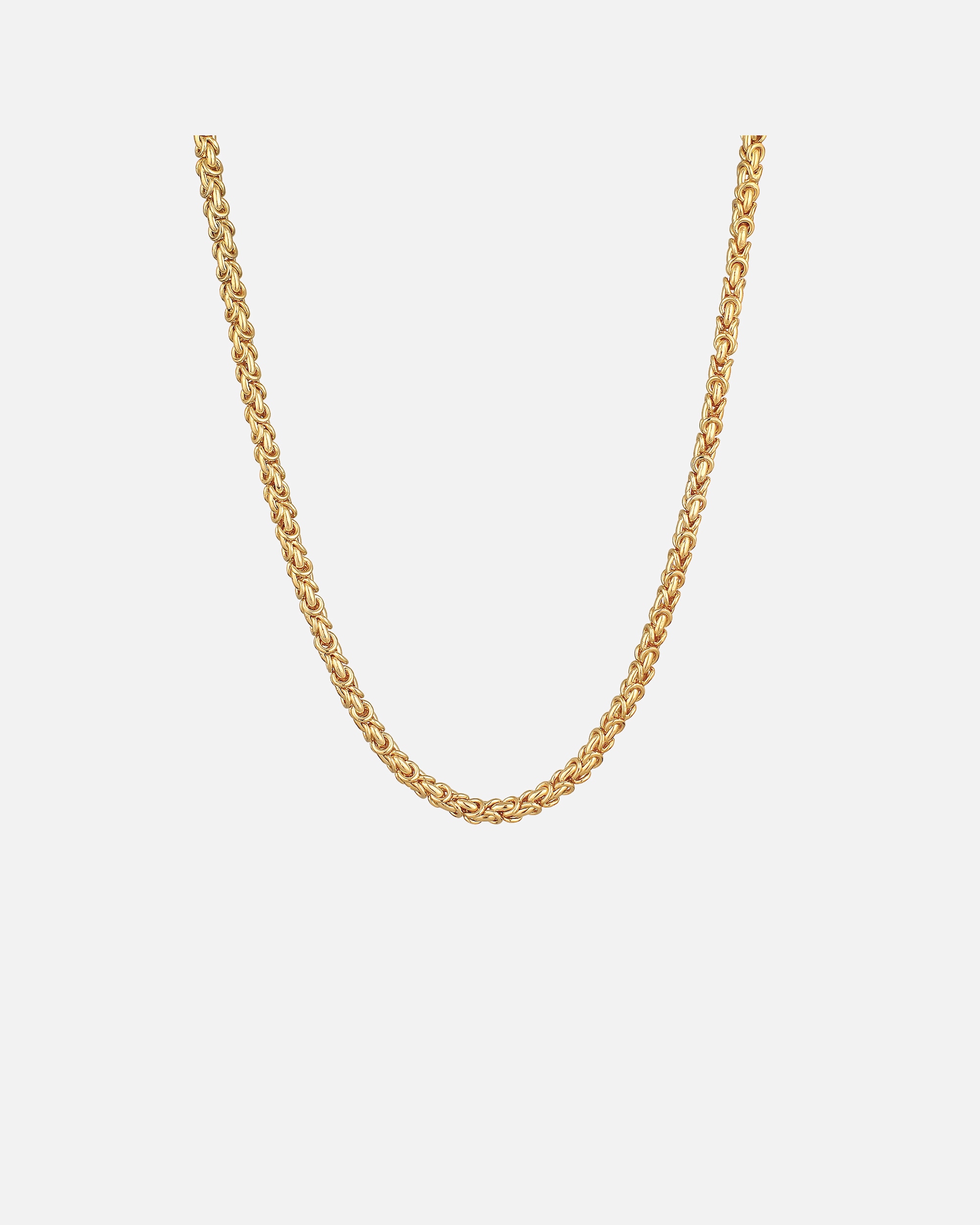 Halskette für Männlich KUZZOI Massive Männer Königskette Oxidiert 925 Silber 50