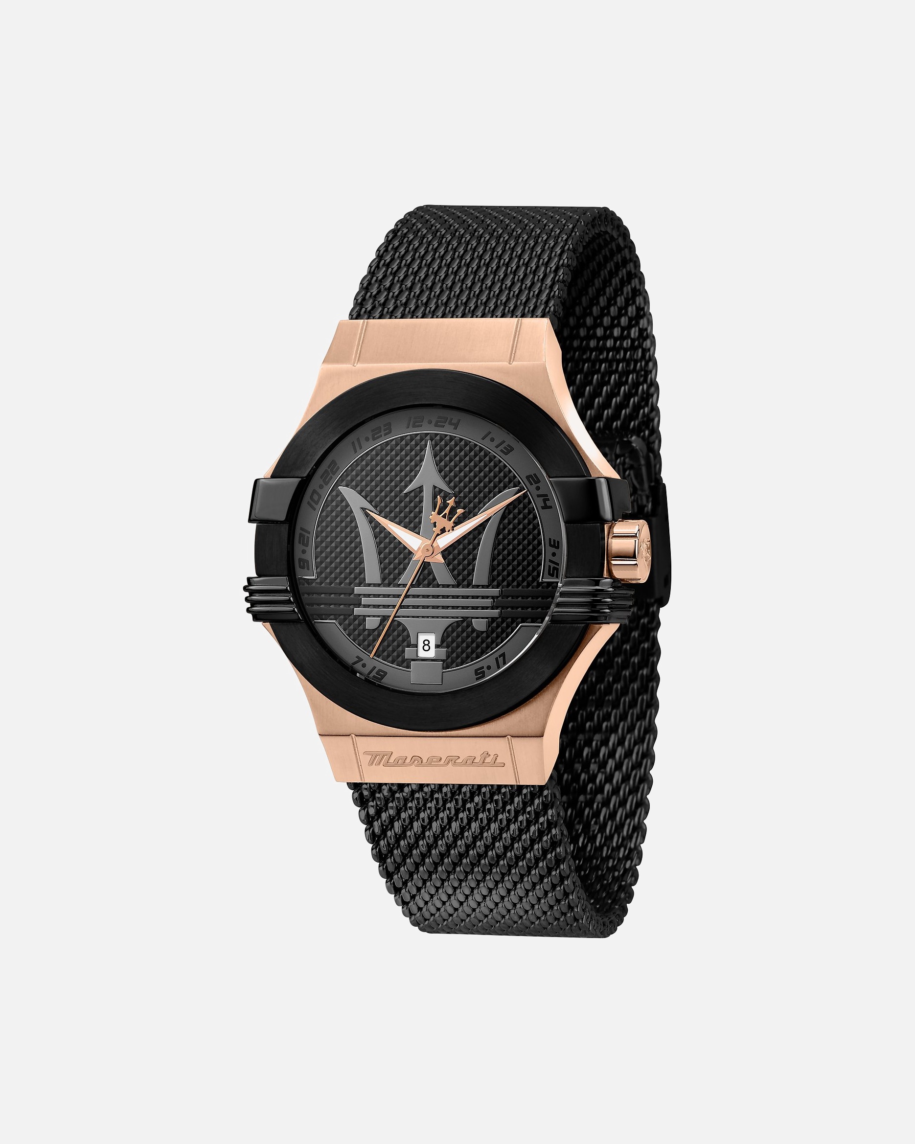 Uhr für Männlich Maserati Herrenuhr Edelstahl schwarz