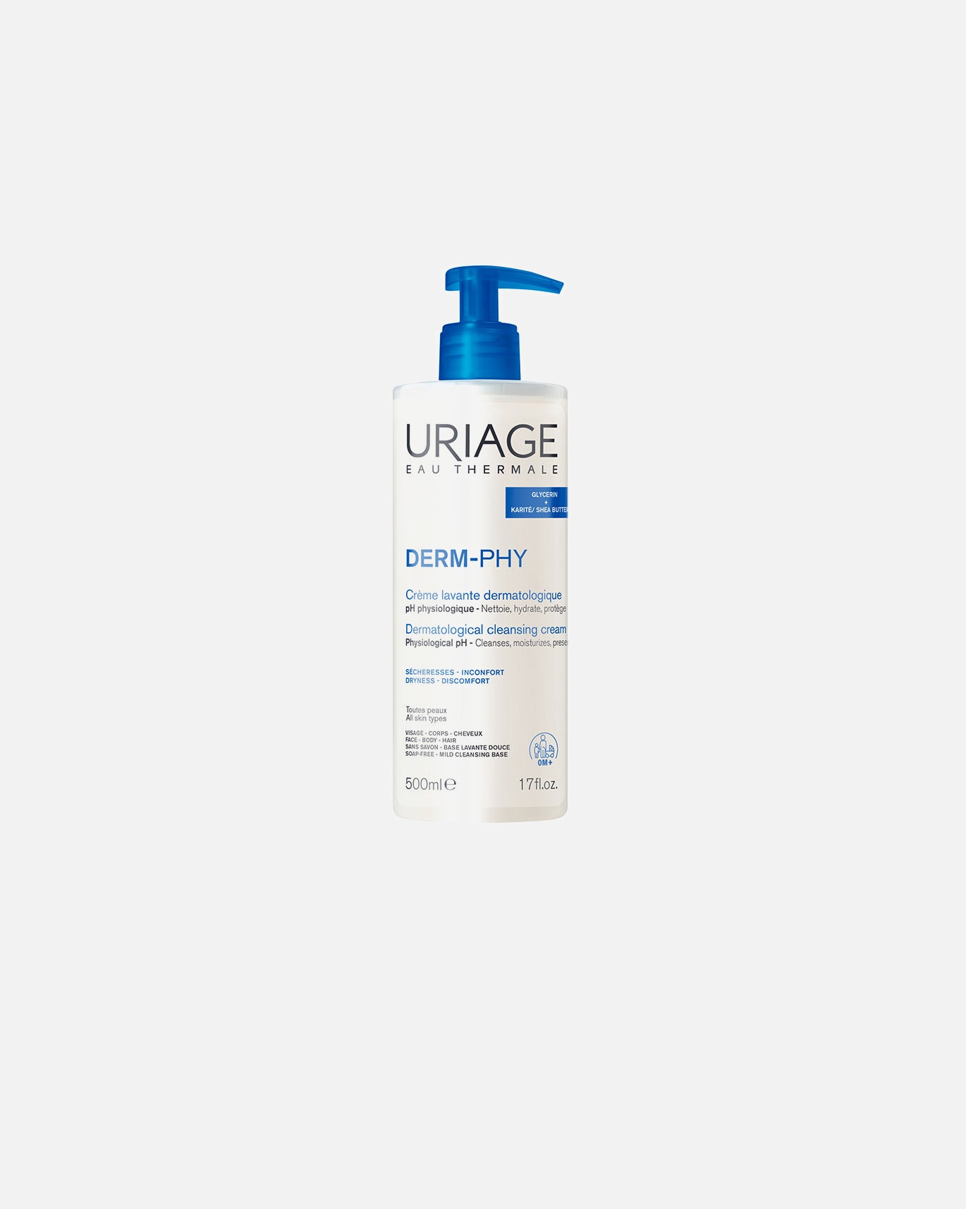 Duschgel für Unisex Uriage WASCHCREME 500 ml