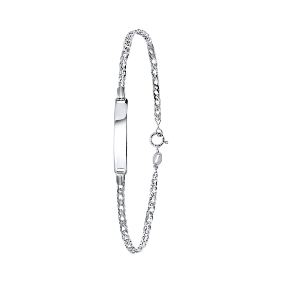 Lucardi Armband 925 Silber - 18.0 Damen