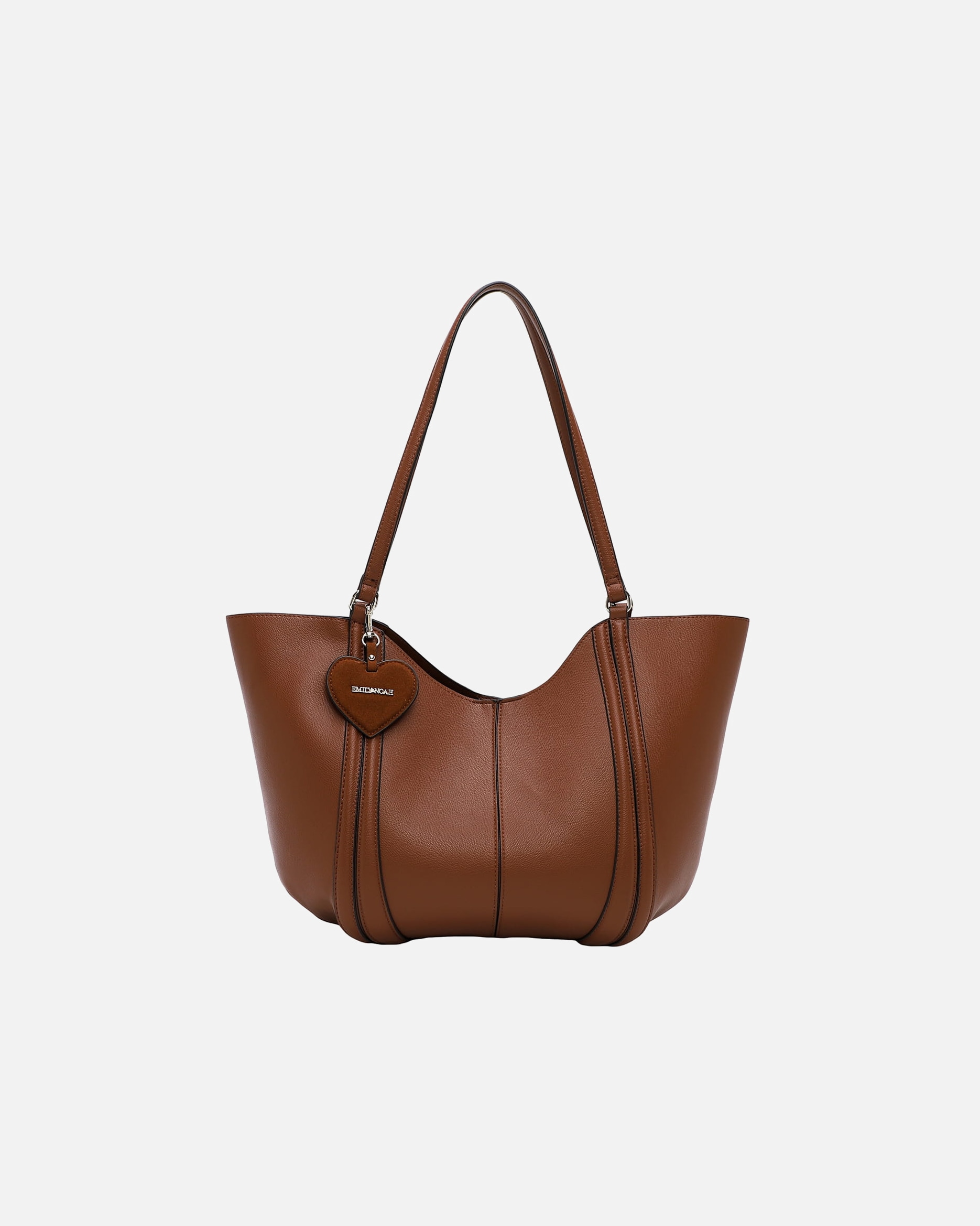 Tasche für Weiblich EMILY & NOAH Shopper E&N Levke Cognac