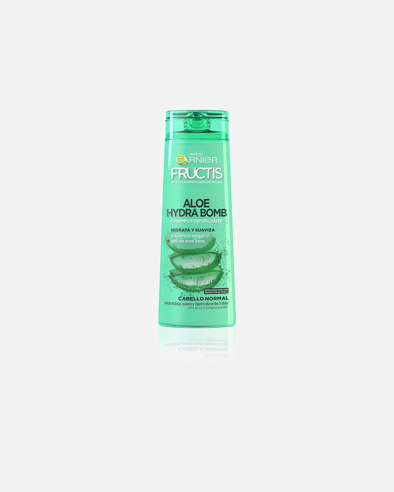 Shampoo für Unisex Garnier FRUCTIS ALOE HYDRA BOMB stärkendes Shampoo 360 ml