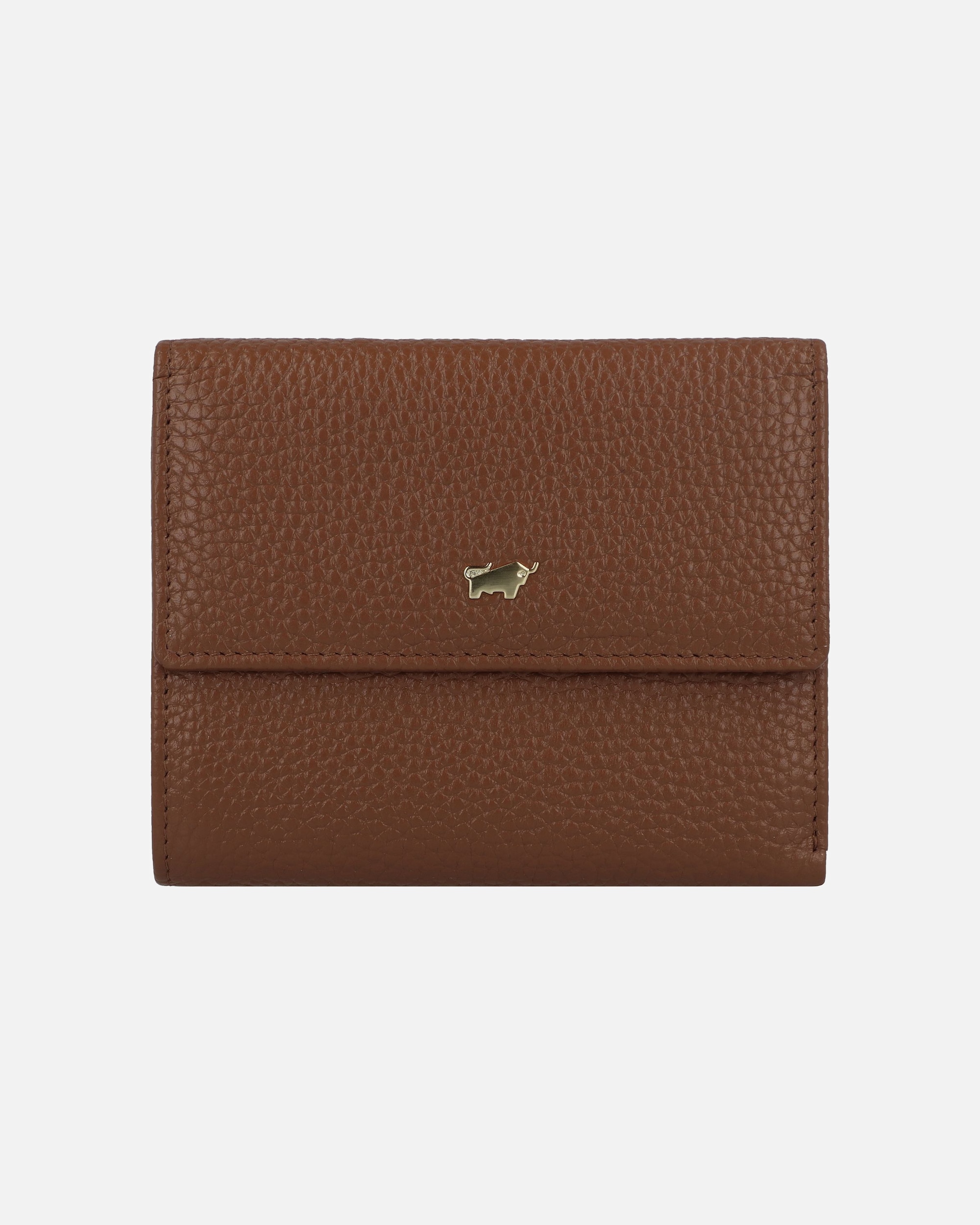 Portemonnaie für Weiblich Braun Büffel Geldbörse Asti saddle brown