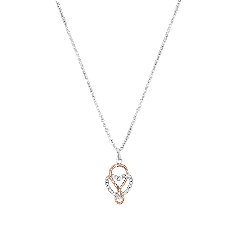 Tom Tailor Kette mit Anhänger bicolor Damen