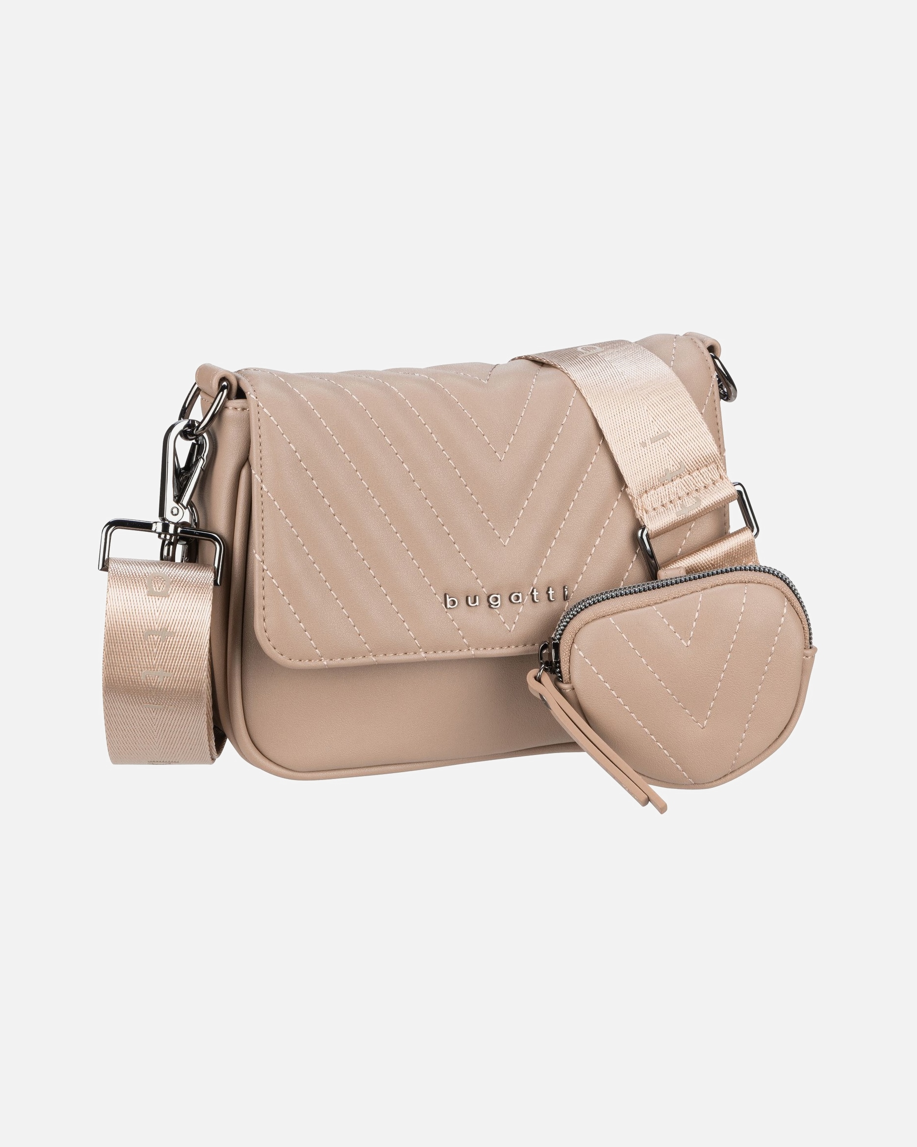 Umhängetasche für Weiblich Bugatti Umhängetasche Sira Sand