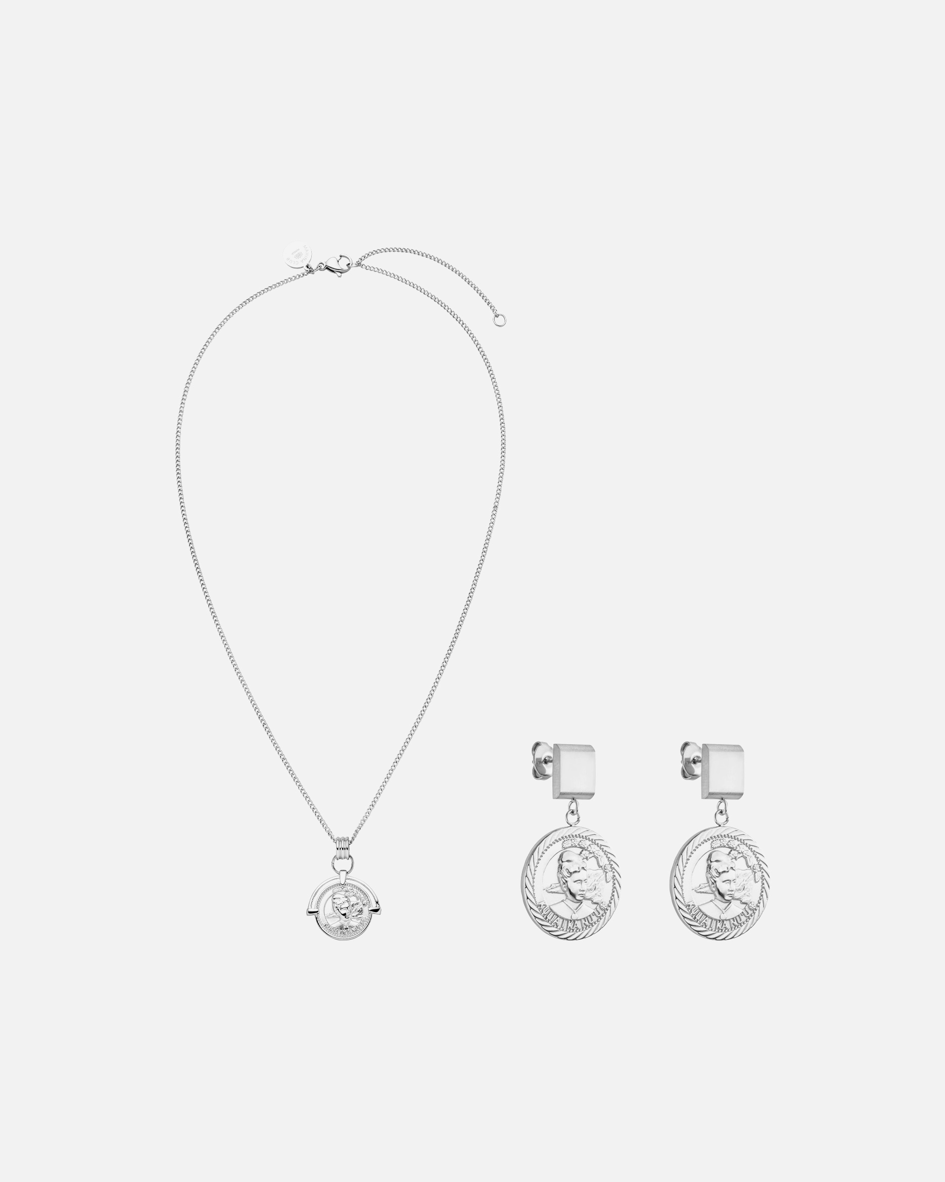 Schmuckset für Weiblich Purelei Mahina Club Lei Edition Schmuckset 100% Edelstahl Silber