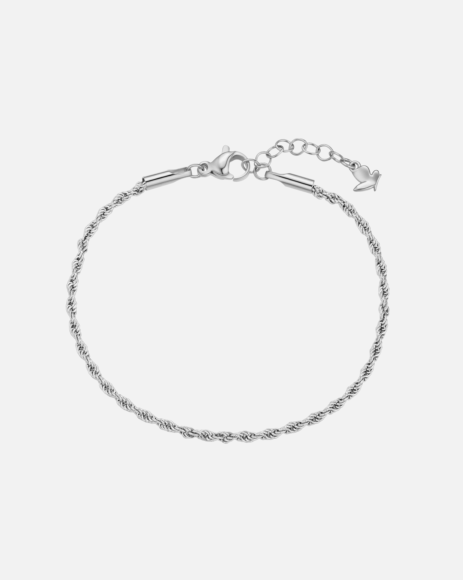 Armband für Weiblich Glanzstücke München Armband aus Edelstahl in Silber 17,0 cm Basislänge + 3,0 cm Verlängerung
