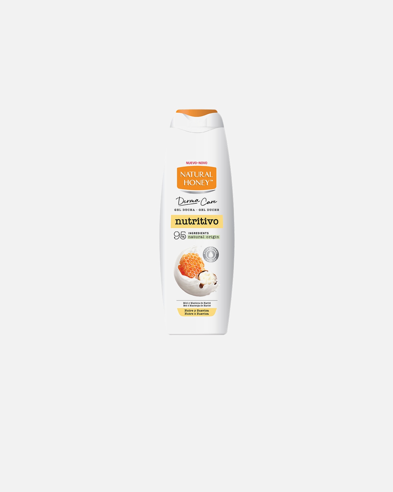 Duschgel für Unisex Natural Honey DERMA CARE NÄHRENDES Duschgel 650 ml