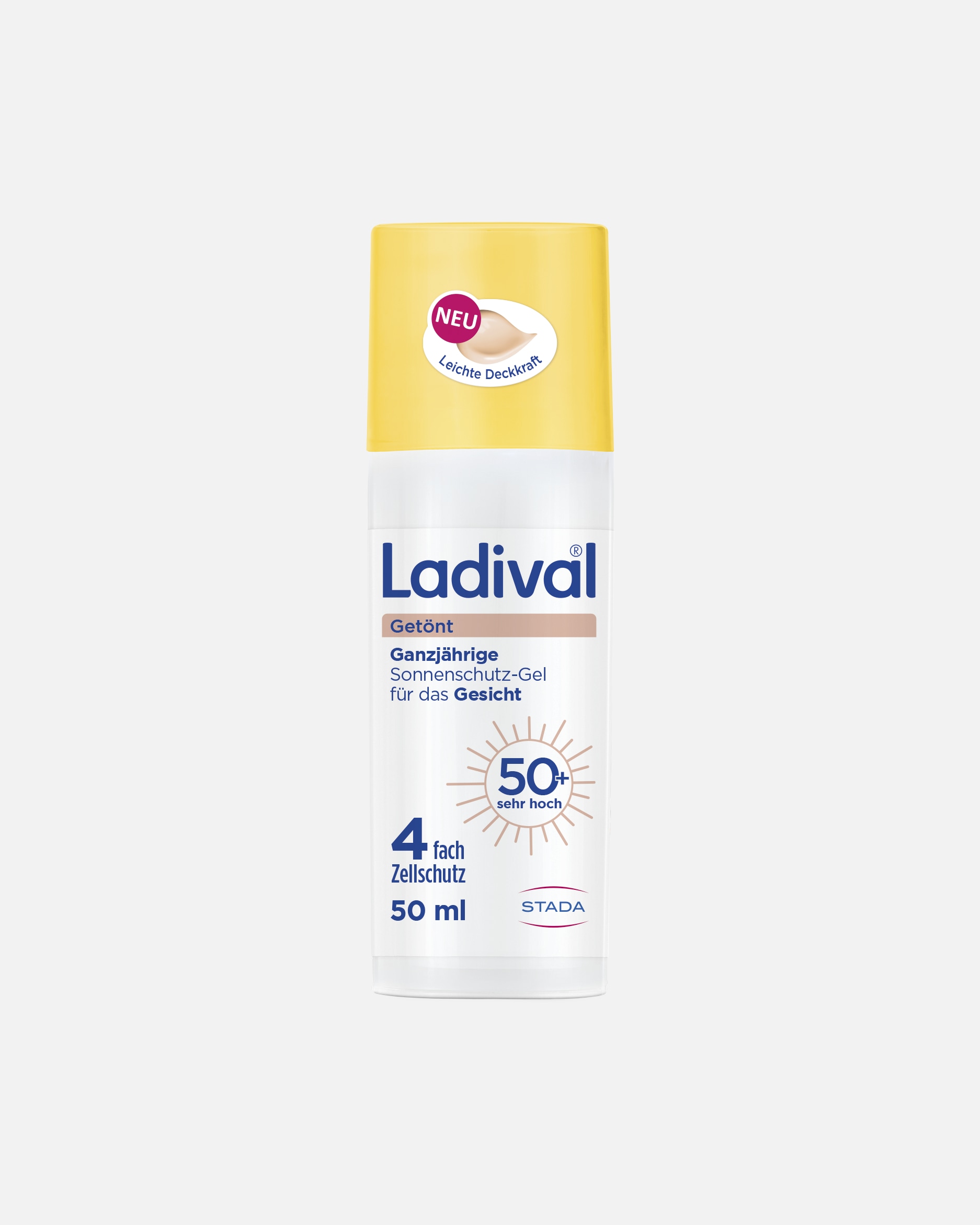 Sonnencreme für Unisex Ladival Sonnenschutz-Gel getönt LSF 50+ 50 ml