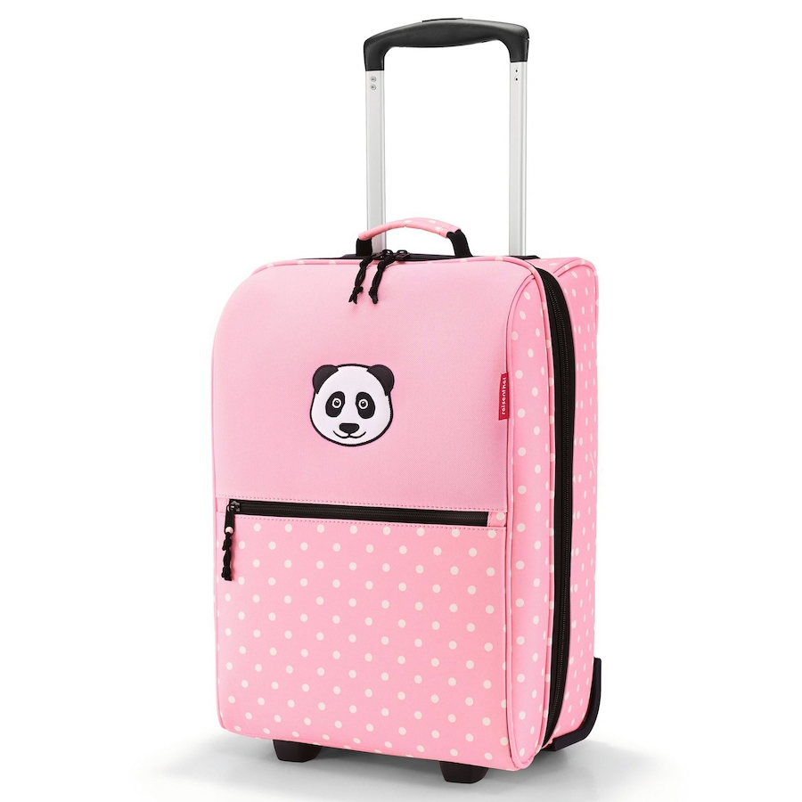 Reisenthel Kids 2-Rollen Kabinentrolley 43 cm panda dots pink Silber Herren