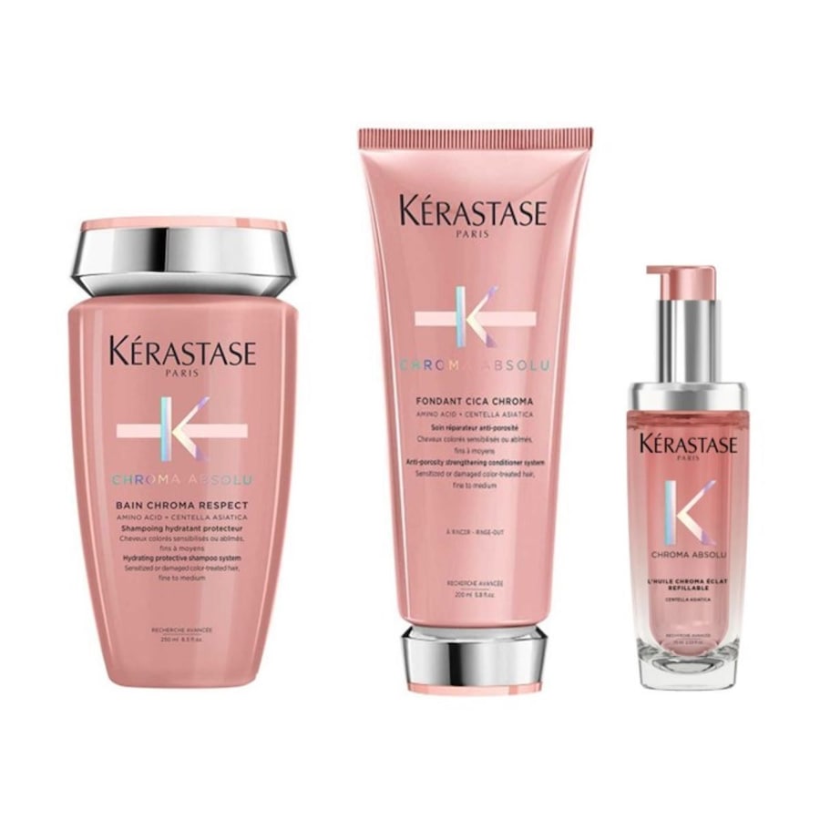 Kérastase Chroma Absolu Set Respect Huile (Shampoo / Spülung Huile)* 0.525 l Damen