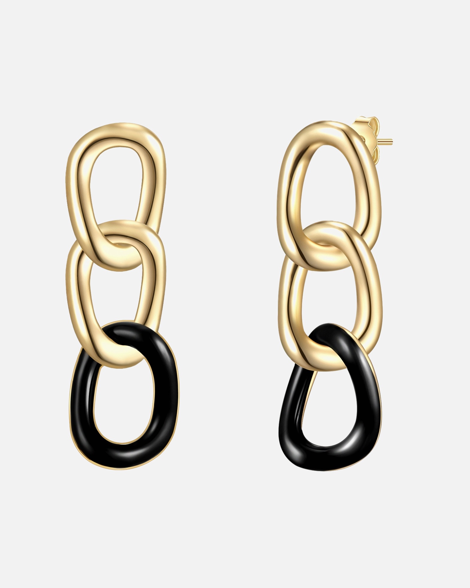 Ohrringe für Weiblich Glanzstücke München Ohrhänger Sterling Silber in Gelbgold 32,1 mm