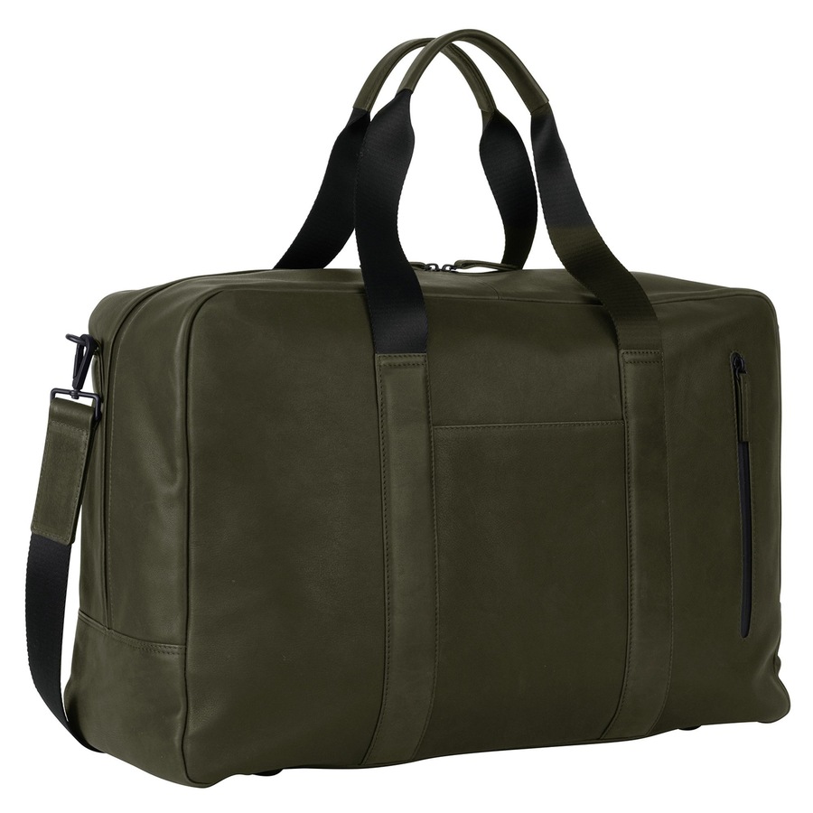 Leonhard Heyden Den Haag Reisetasche Leder 50 cm oliv Grün Herren