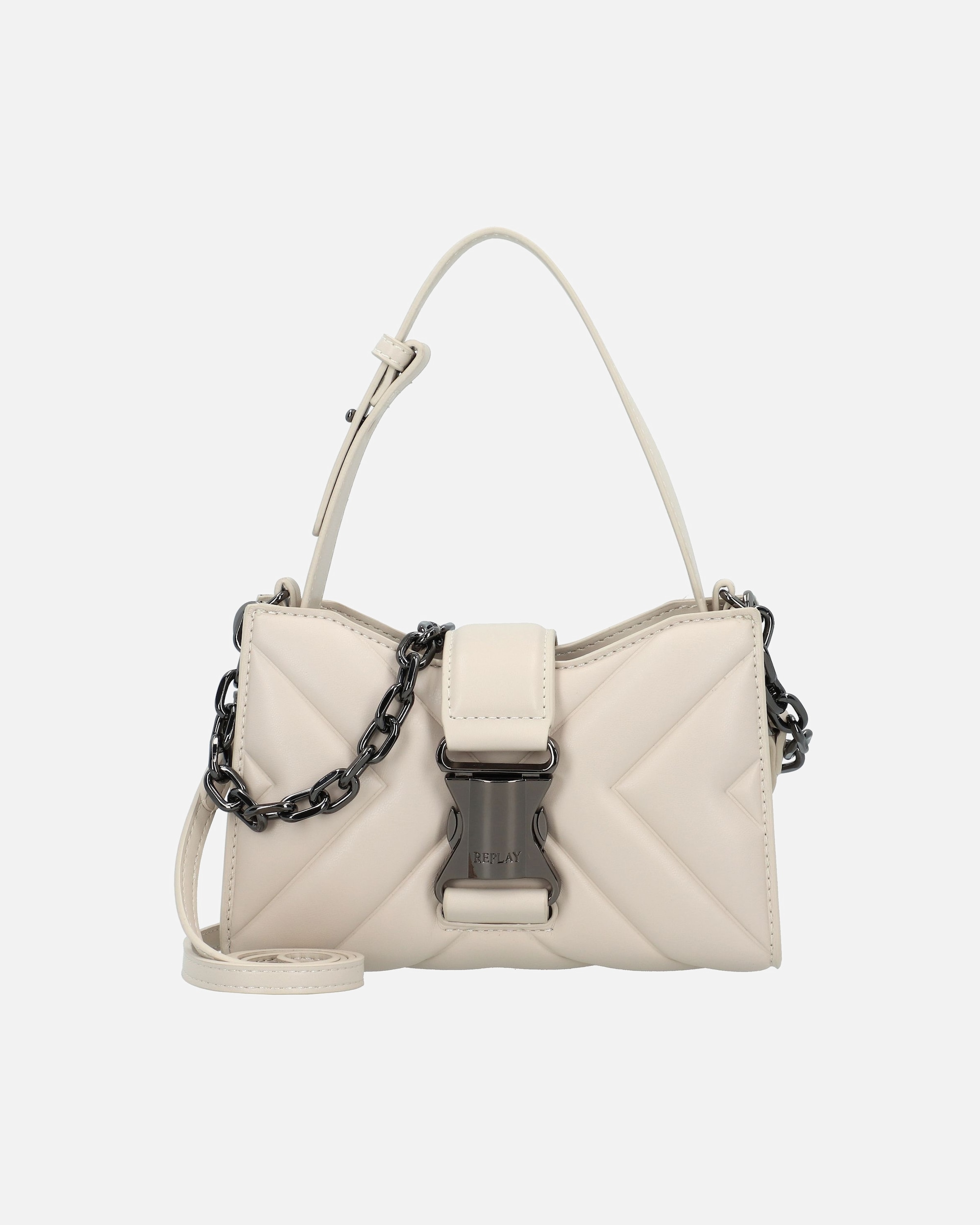 Clutch für Weiblich Replay Henkeltasche birch
