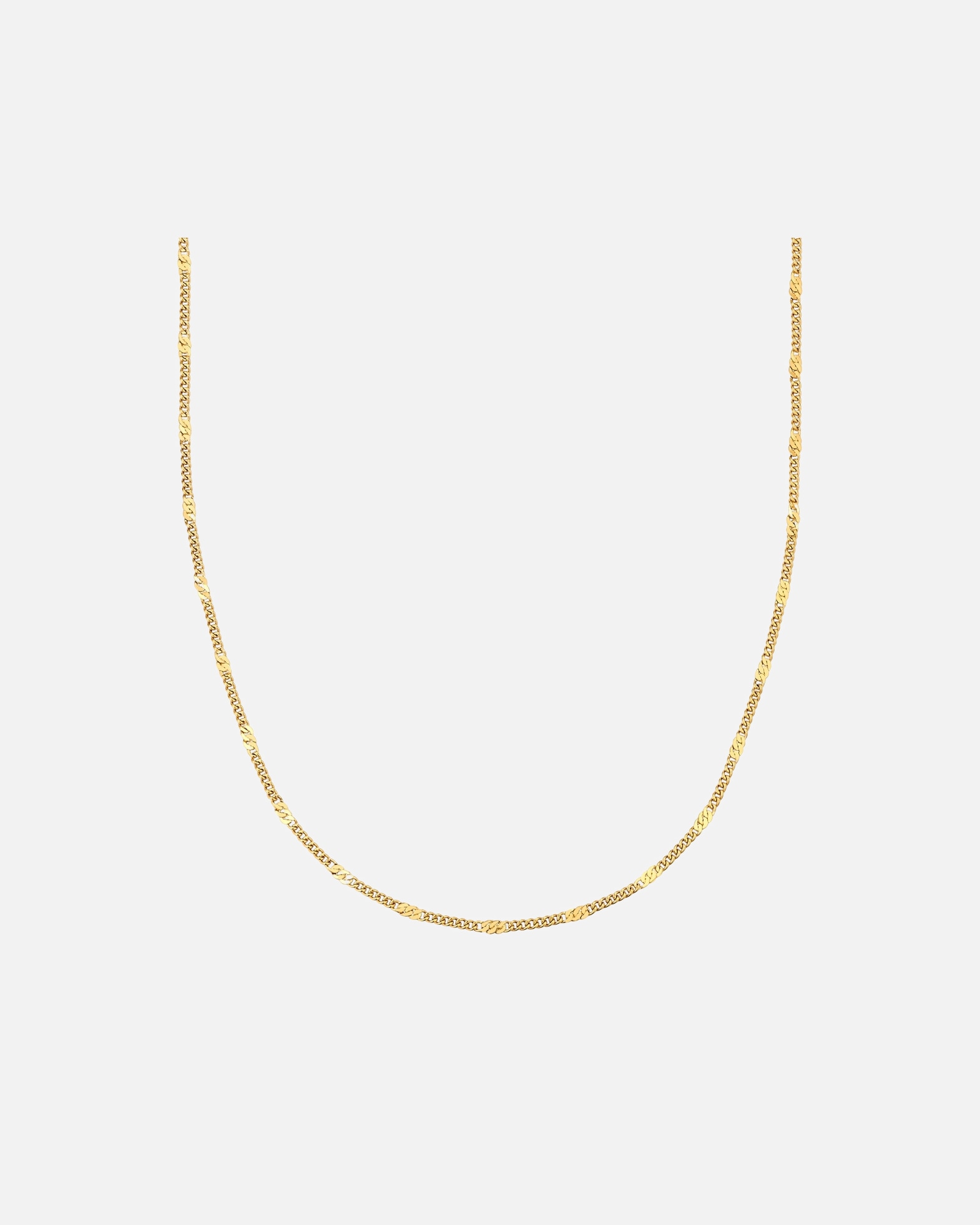 Halskette für Weiblich Glanzstücke München Halskette aus Edelstahl in Gelbgold 40,0 cm Basiskette + 5,0 cm Verlängerung