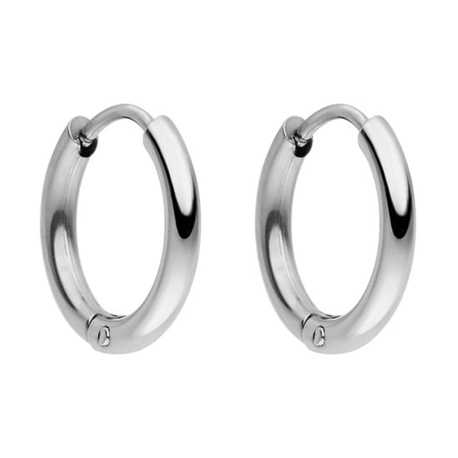 Purelei Spirit Creolen 100% Edelstahl Silver Damen