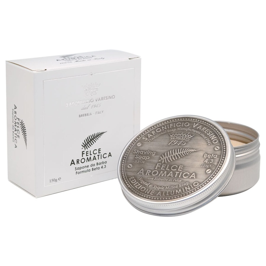 Saponificio Varesino Felce Aromatica Shaving Soap Aluminium Jar 150 ml