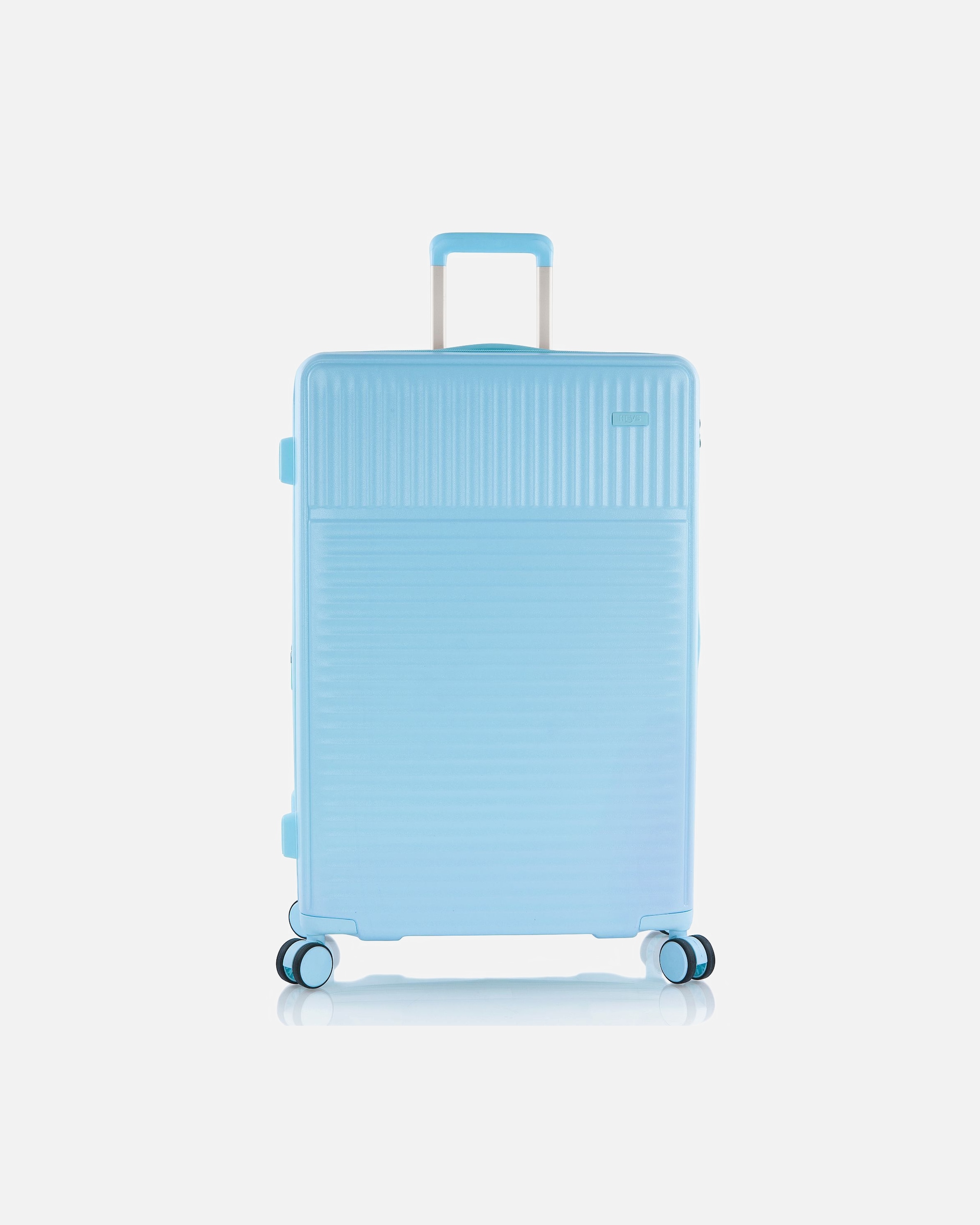 Koffer für Männlich Heys Pastel 4 Rollen Trolley L 76 cm mit Dehnfalte blue
