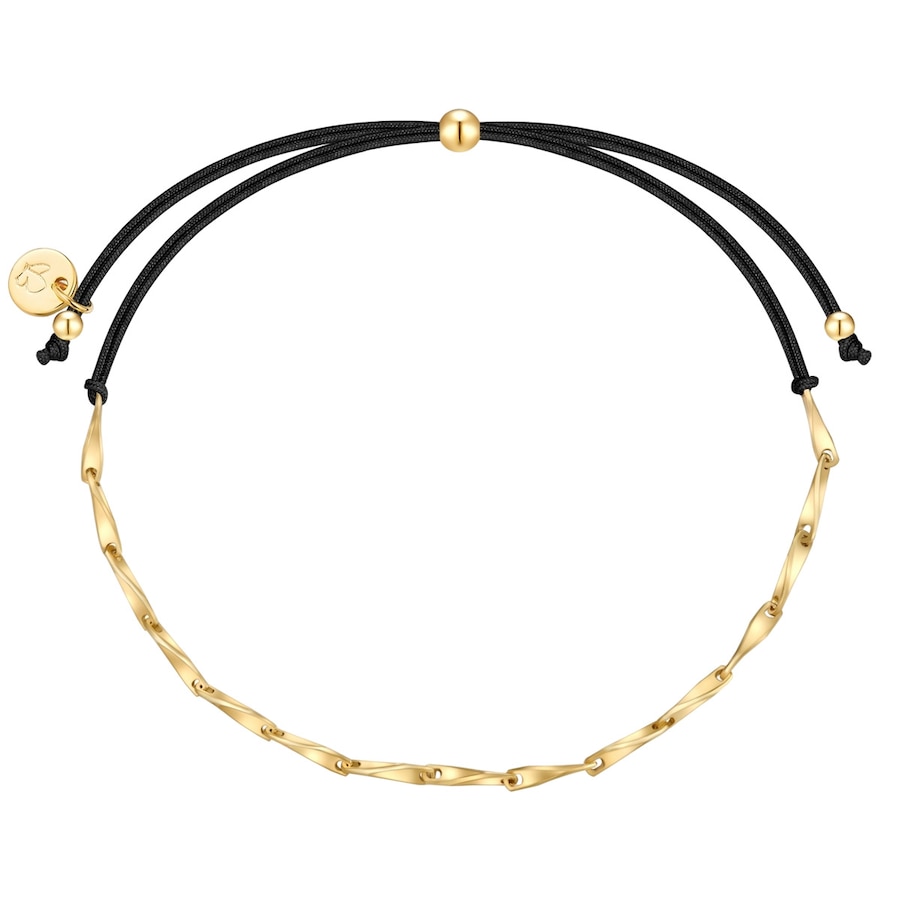 Glanzstücke München Armband aus Sterling Silber in gelbgold 15,0 - 22,0 cm, flexibel einstellbar Damen