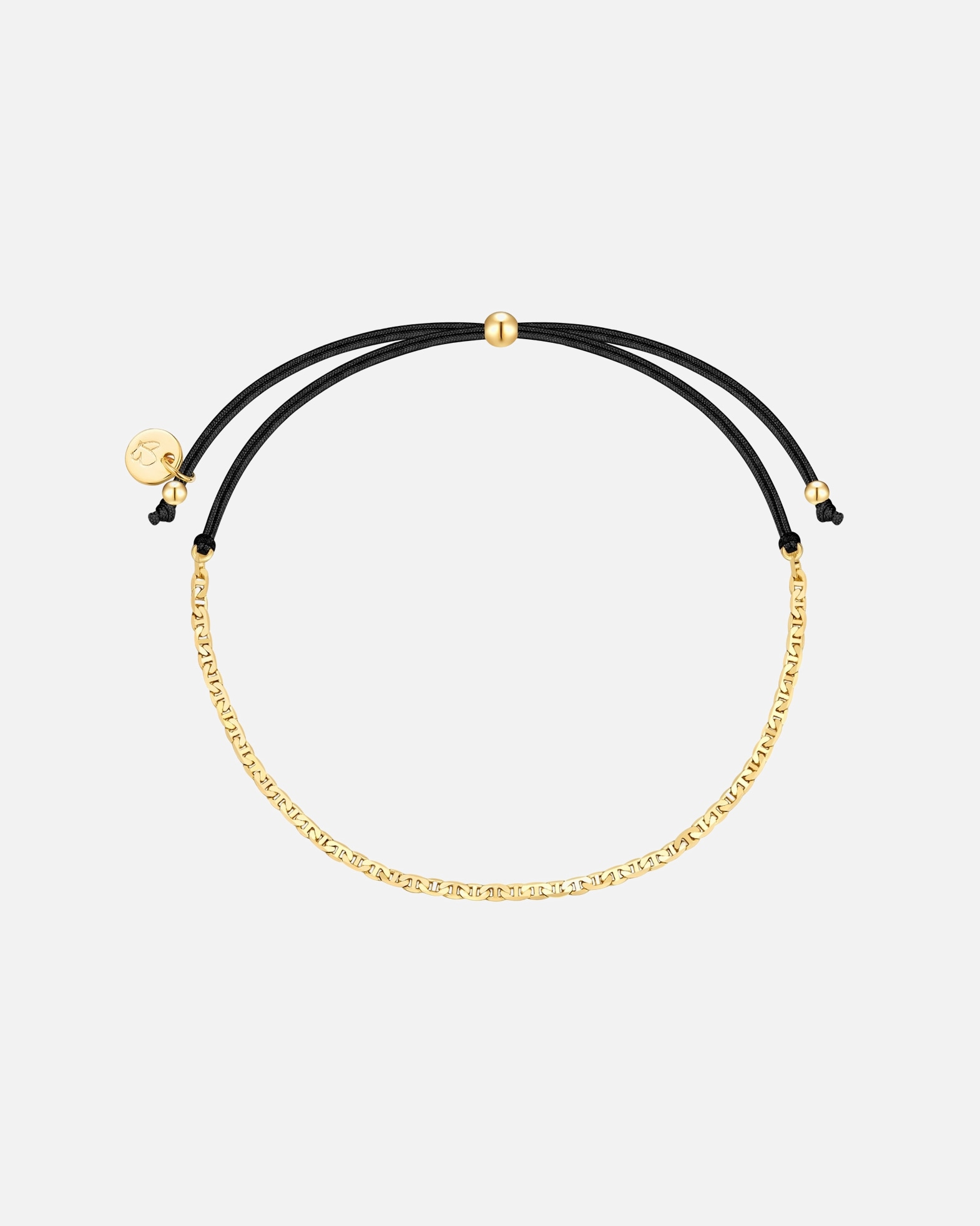 Armband für Weiblich Glanzstücke München Armband aus Sterling Silber in gelbgold 15,0 - 22,0 cm, flexibel einstellbar