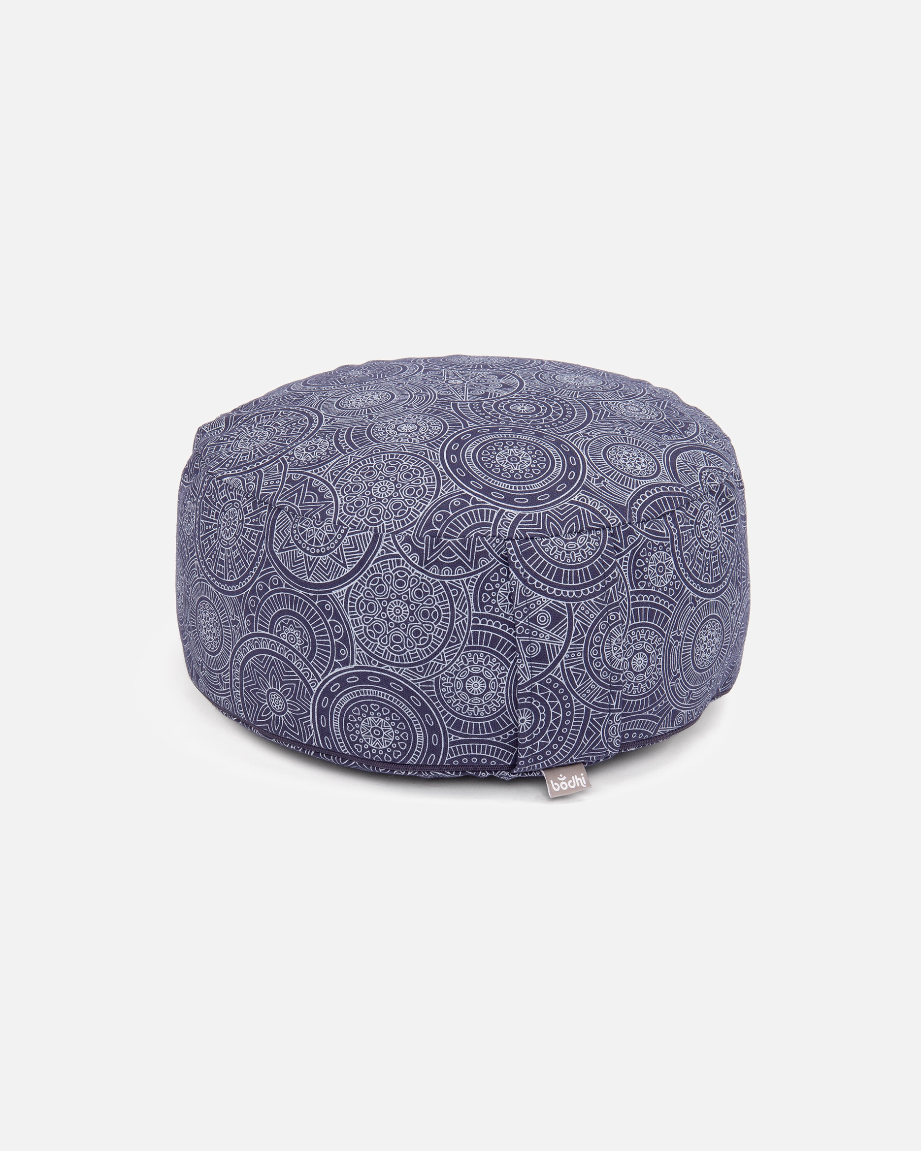 Yogazubehör für Unisex bodhi Maharaja Collection: Meditationskissen RONDO Mandala, dunkelblau