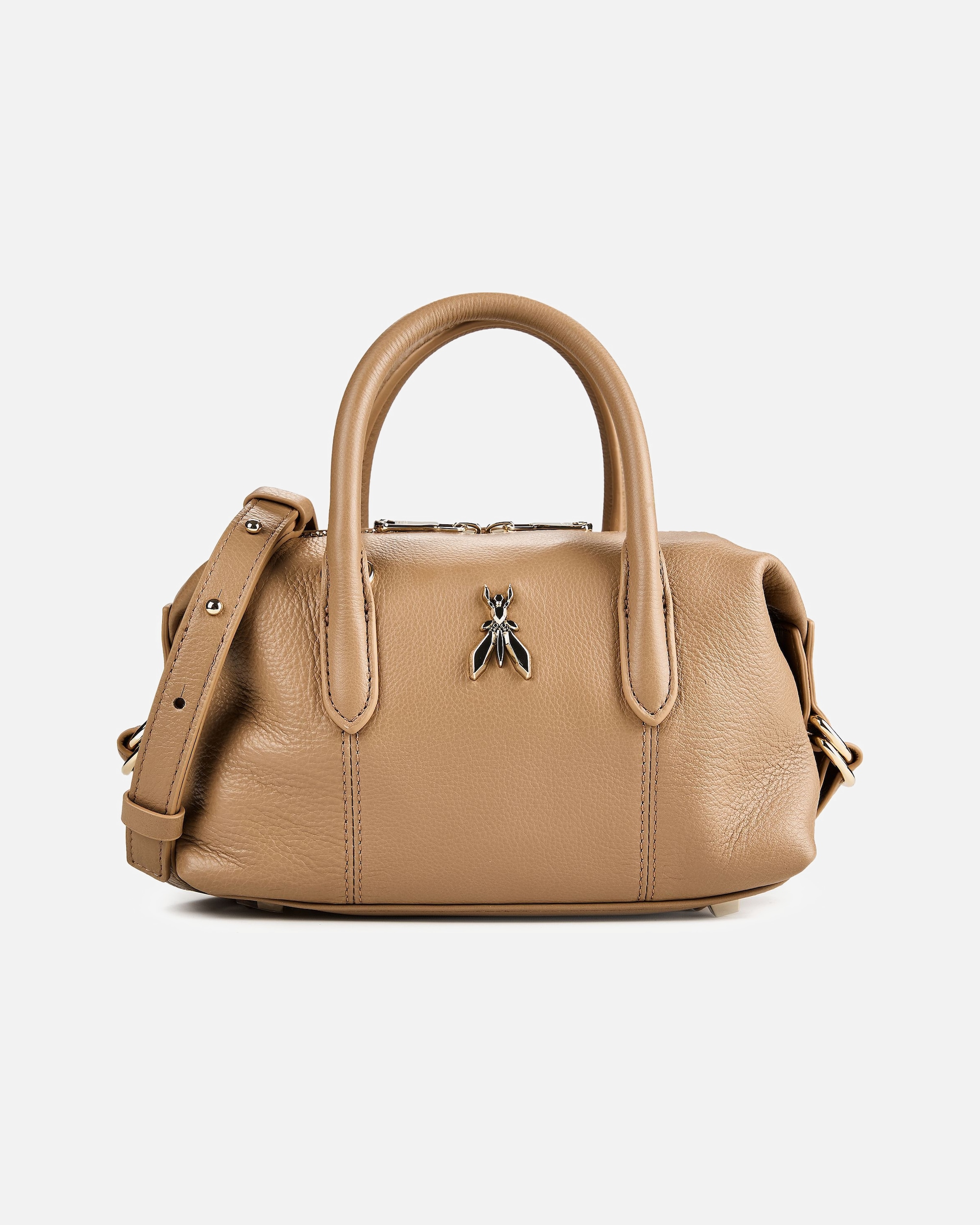 Tasche für Weiblich Patrizia Pepe Henkeltasche deep camel