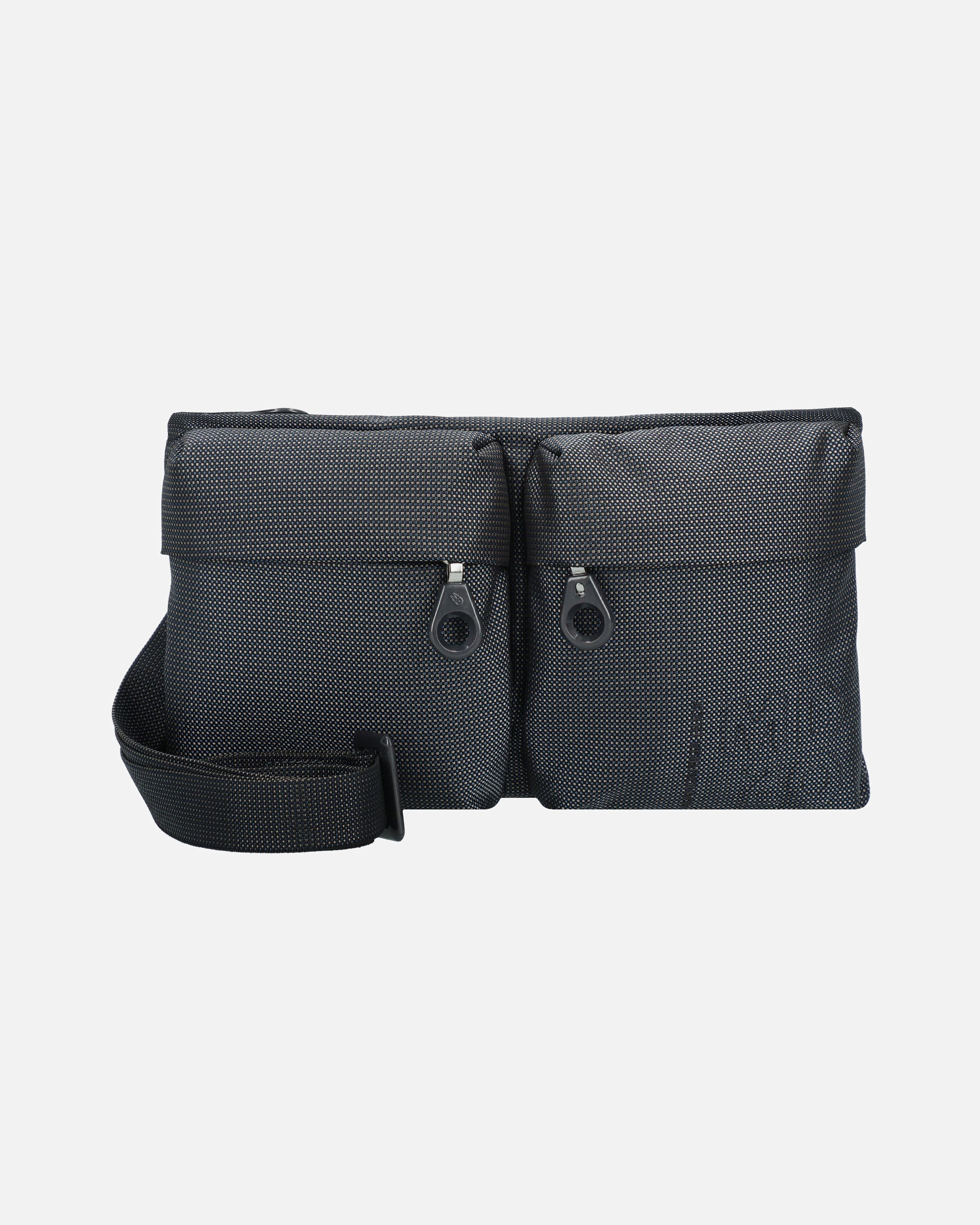 Clutch für Weiblich Mandarina Duck MD20 Umhängetasche steel