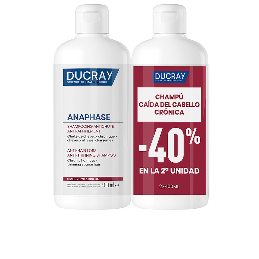Ducray ANAPHASE Anti-Haarausfall- und Anti-Ausdünnungs-Shampoo-Pack 400 ml