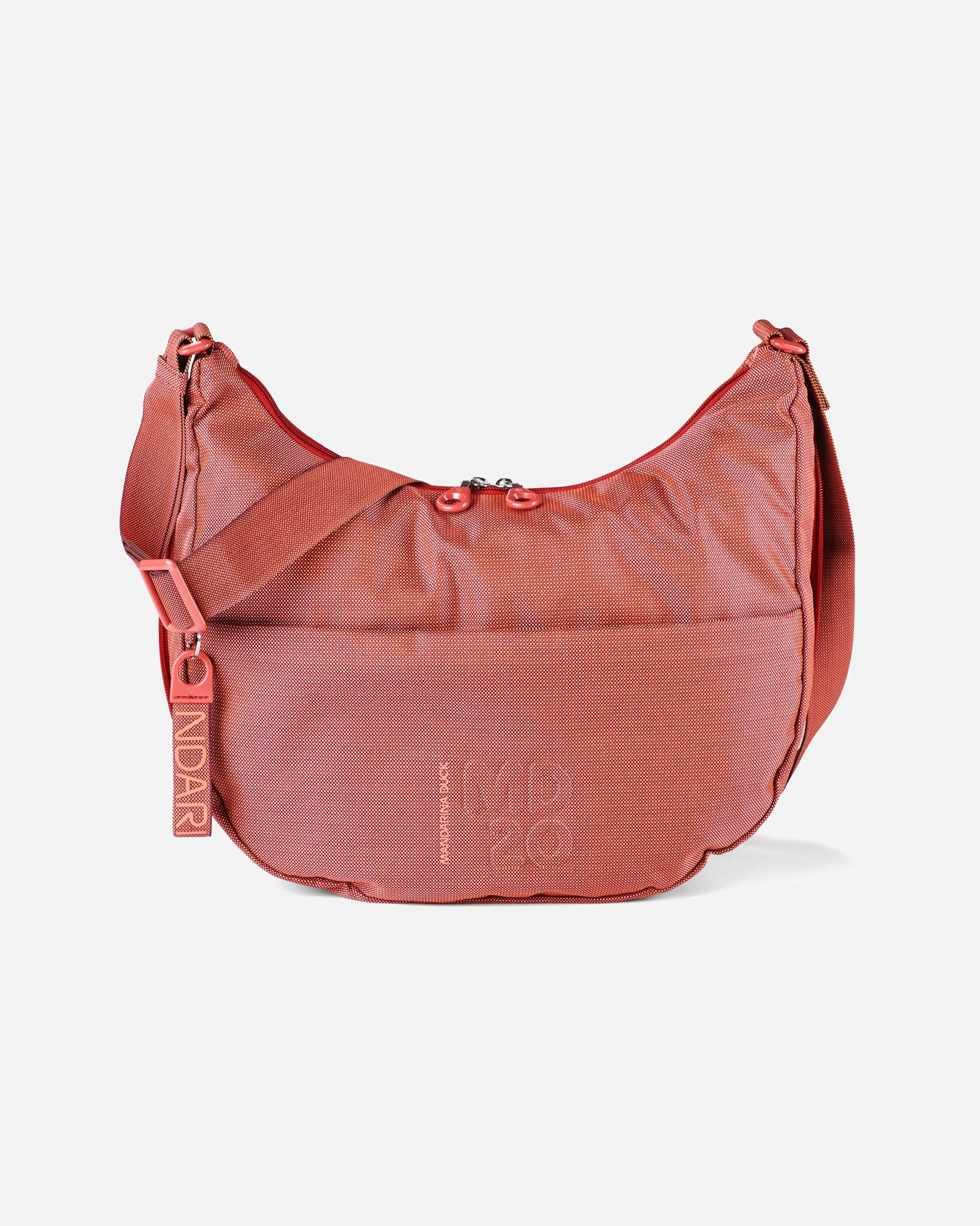 Handtasche für Weiblich Mandarina Duck Handtasche MD20 Hobo QMT27 pecan nut