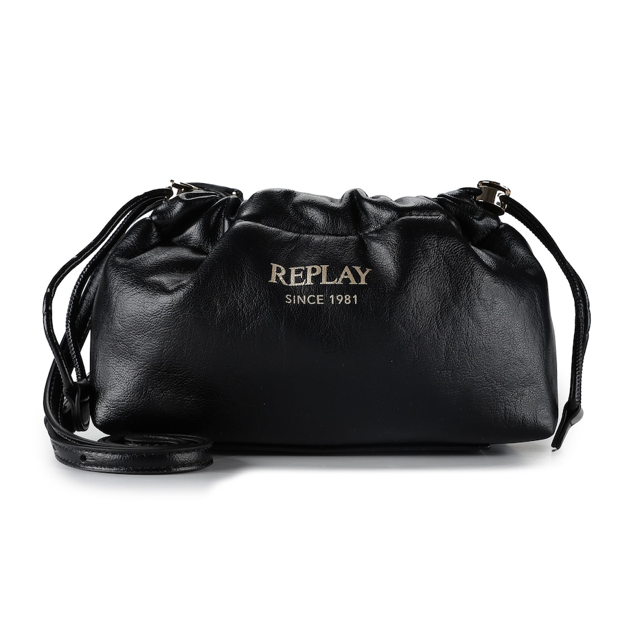 Replay Umhängetasche black Schwarz Damen