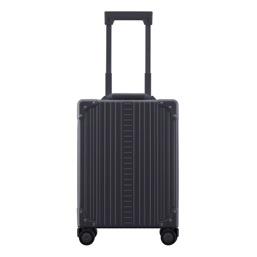 Aleon Business 4-Rollen Businesstrolley 50 cm Laptopfach schwarz Schwarz Herren