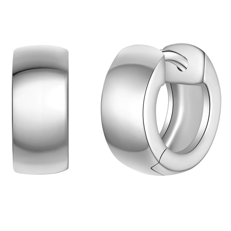 Glanzstücke München Creolen aus Sterling Silber in silber 11,4 mm Damen