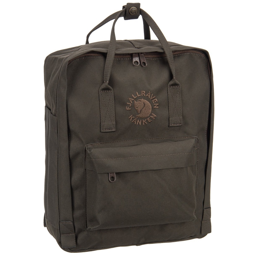 Fjällräven Rucksack Re-Kanken Dark Olive Grau