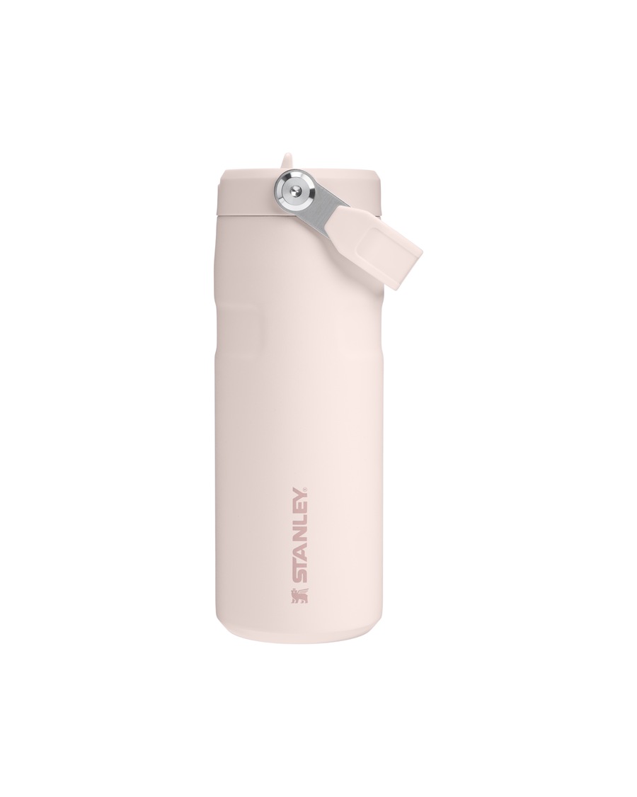 Stanley 1913 Isolierflasche - 0,47L ICEFLOW BOTTLE FLIPSTRAW 2.0 Rose Quartz Coral