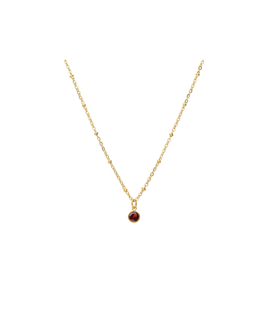 Lucardi Halsketten Gold - Januar Damen