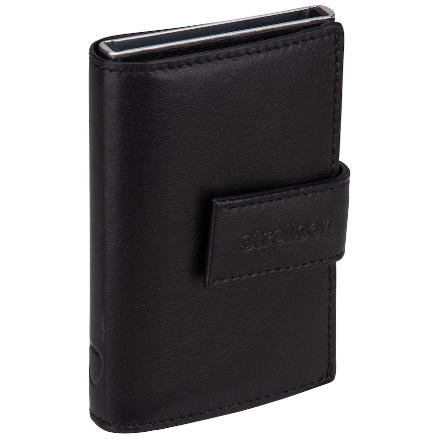 Strellson Geldbörse Carter C Two E-Cage SV8 Black Schwarz