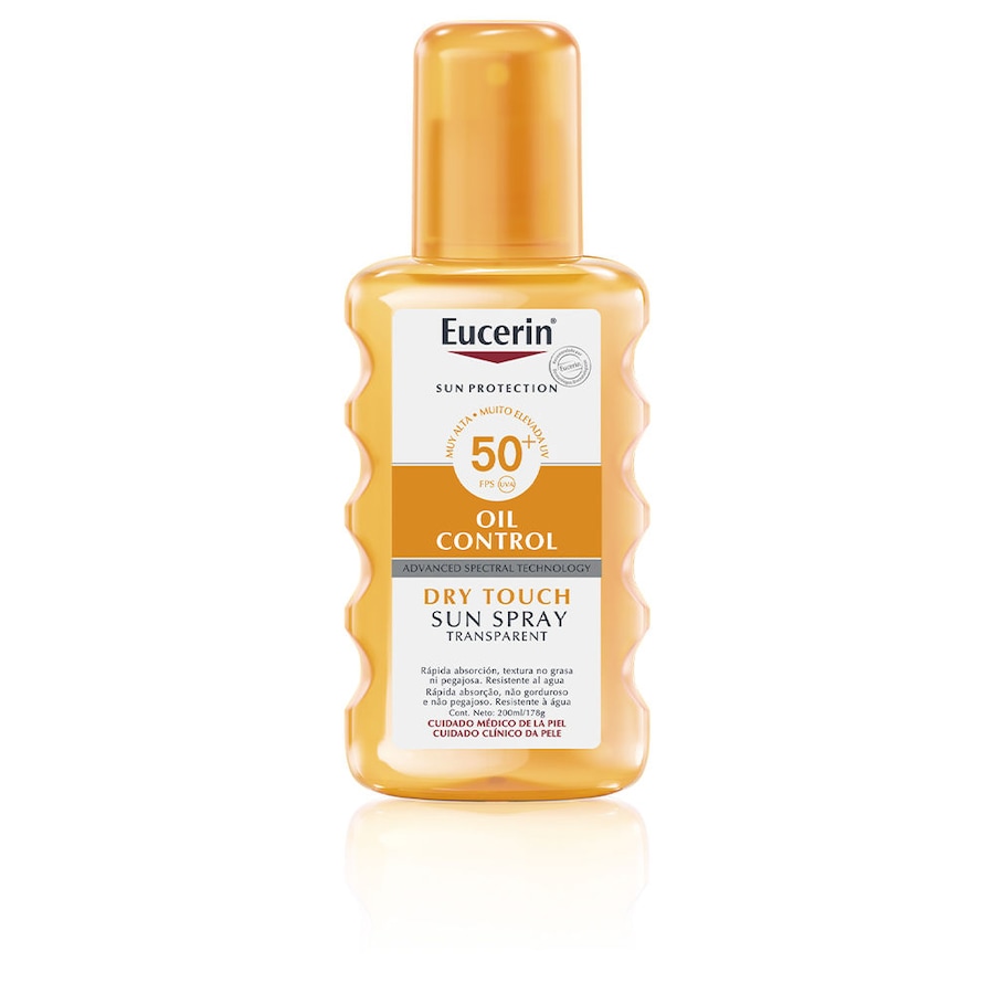 Eucerin Sonnenschutzöl Dry Touch transparentes Spray SPF50+ 200 ml