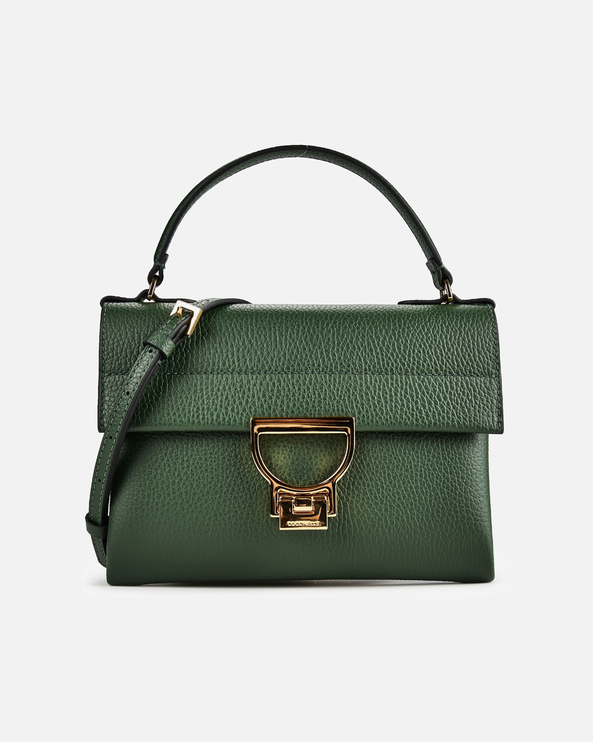 Tasche für Weiblich Coccinelle Arlettis Henkeltasche garden green