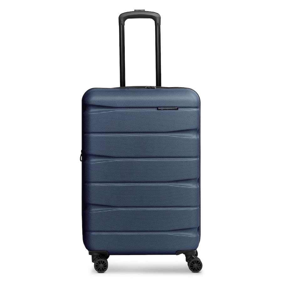 Franky Munich 4.0 4-Rollen Trolley M 66 cm mit Dehnfalte dark blue dull Violett Herren