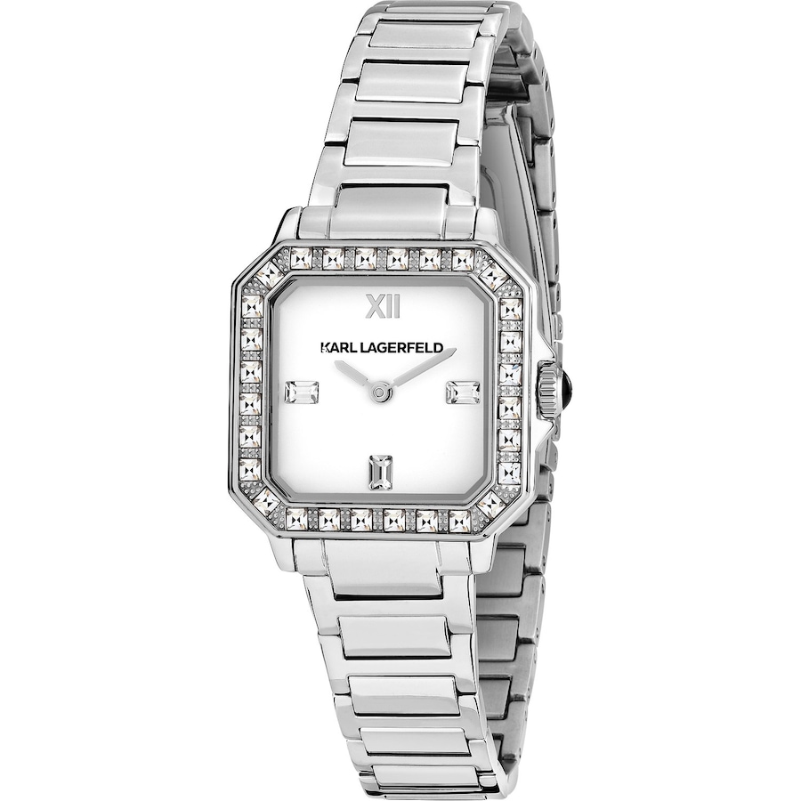 Karl Lagerfeld Damenuhr Edelstahl One Size Damen