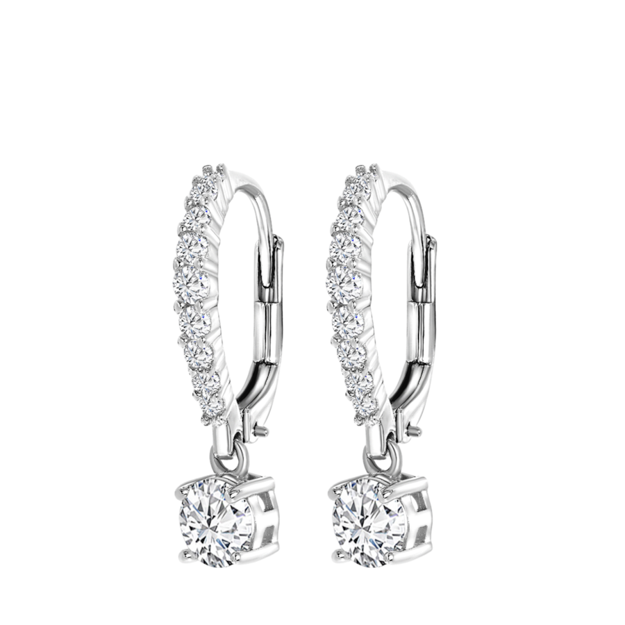 Lucardi Ohrringe 925 Silber Damen