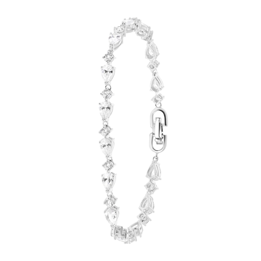 Lucardi Armband 925 Silber silbern 18.5mm Damen