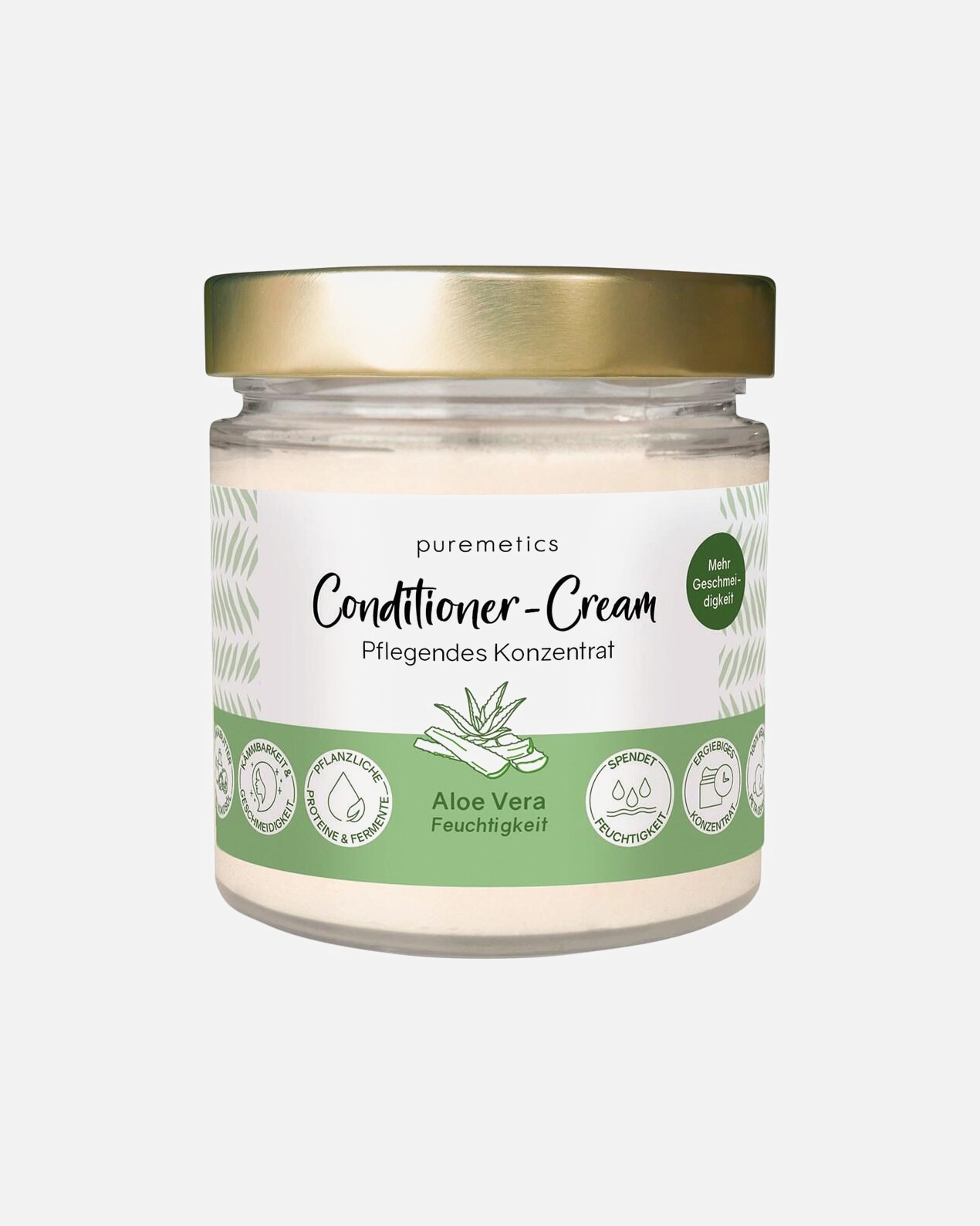 Conditioner für Unisex puremetics Feuchtigkeits Conditioner-Cream ‘Aloe Vera‘ 150 g