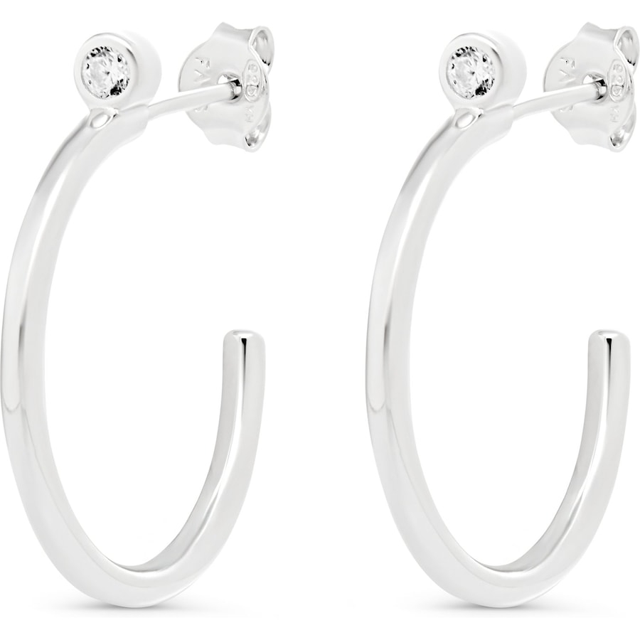 FAVS Creolen 925er Silber One Size Damen