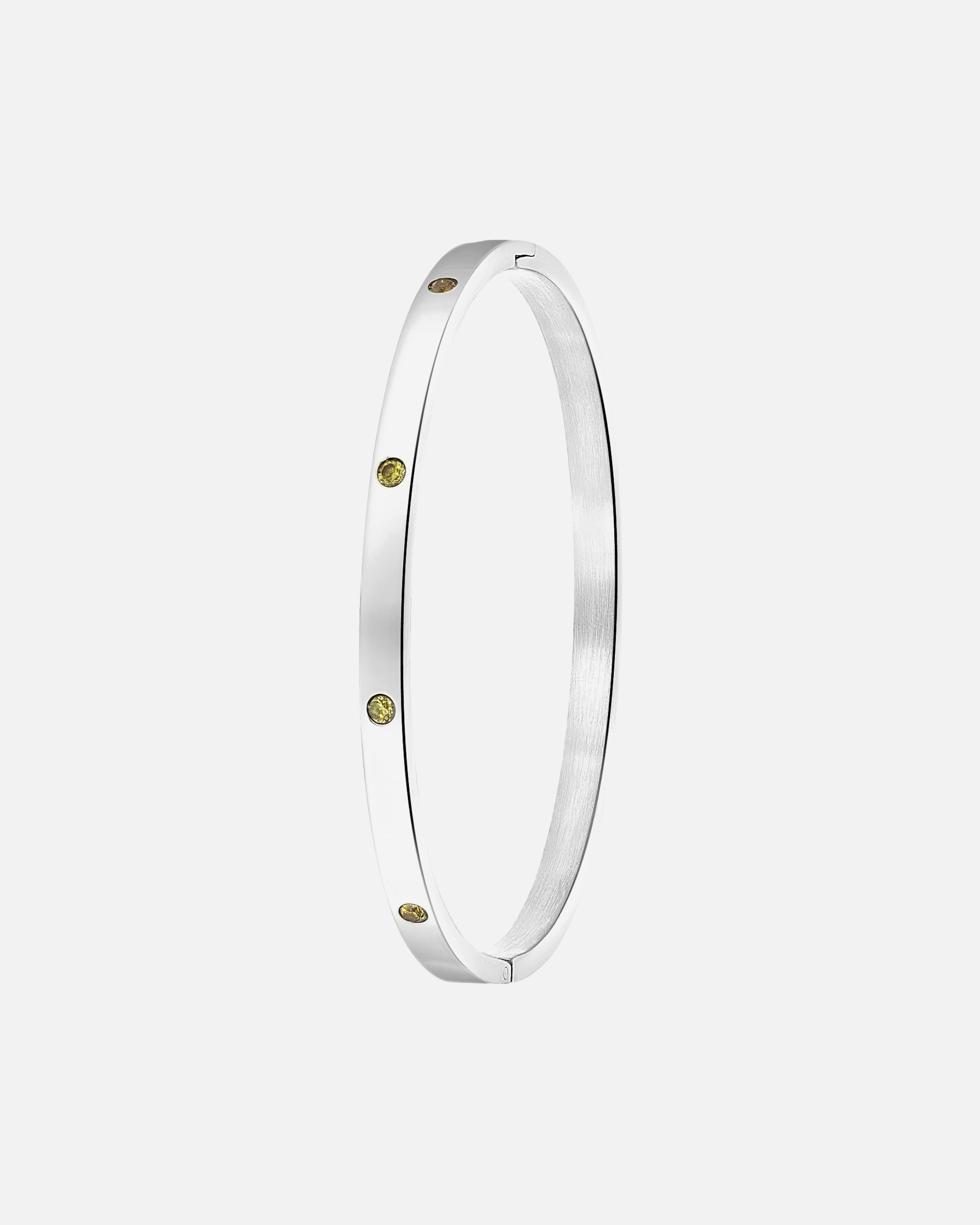 Armband für Weiblich Lucardi Armband Stahl 58 mm - Juli Silber - August