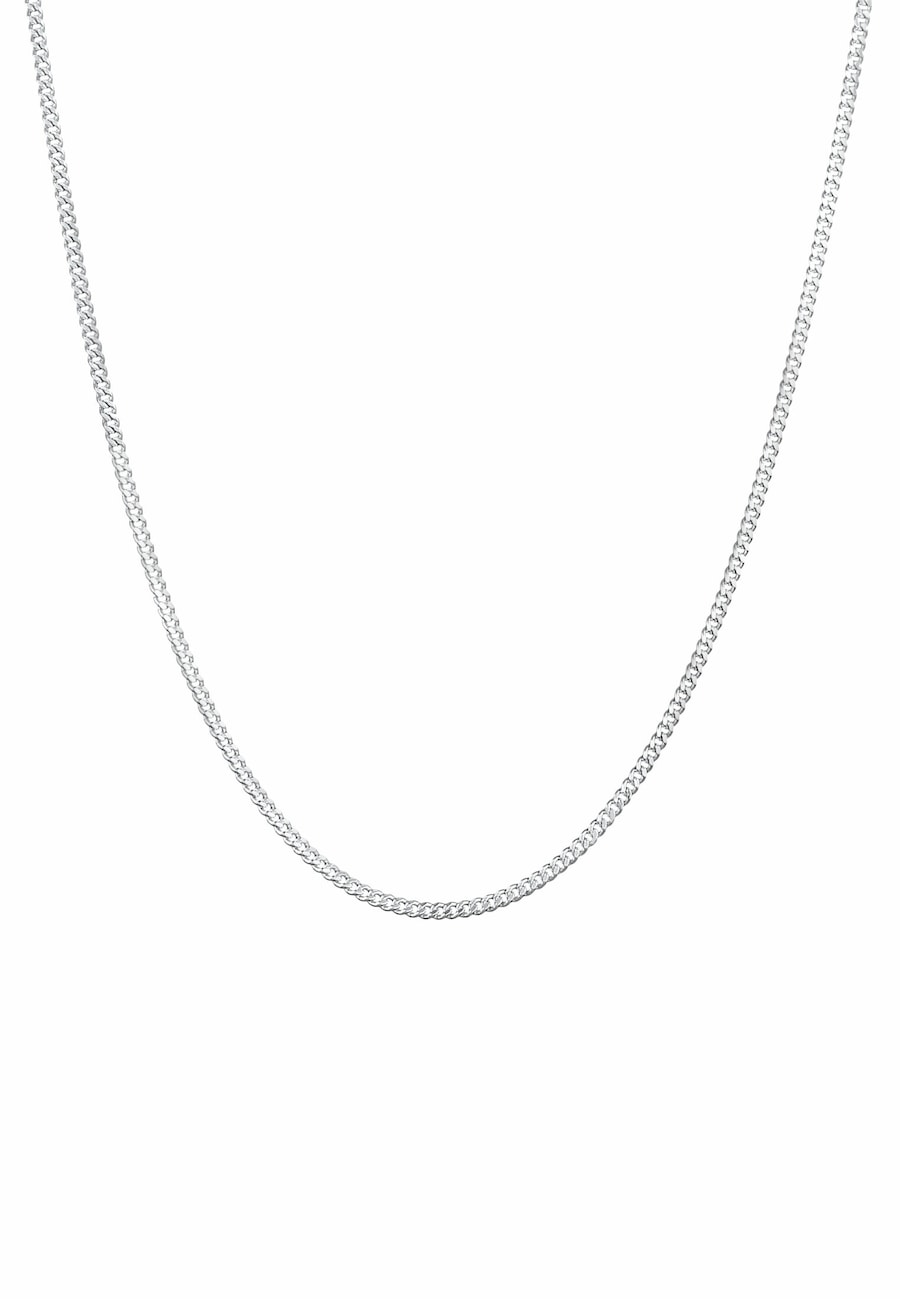 Elli Panzerkette Basic Chunky Chain 925 Silber 40 Damen