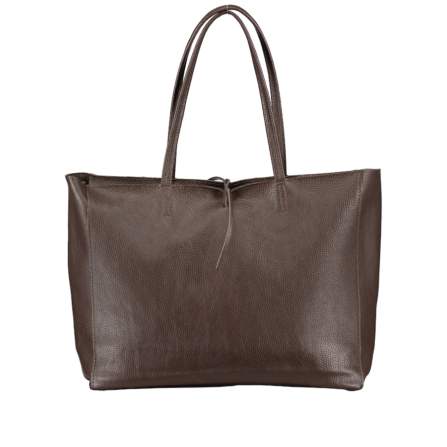 Hausfelder Manufaktur Shopper Dollaro Dunkelbraun Damen