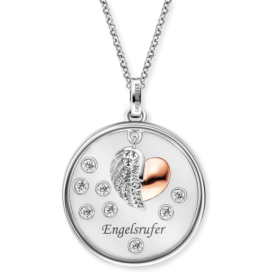 Engelsrufer Kette 925er Silber Herz Damen