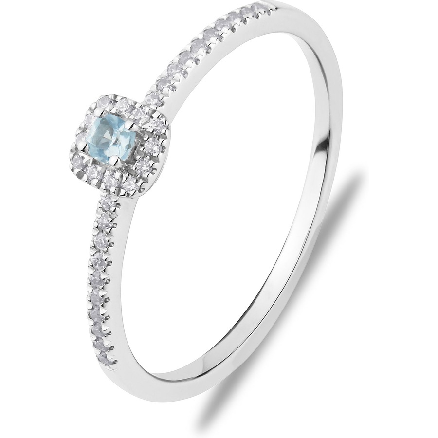 CHRIST Damenring 585er Weißgold 54 Damen